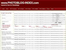 Tablet Screenshot of photoblog-index.com